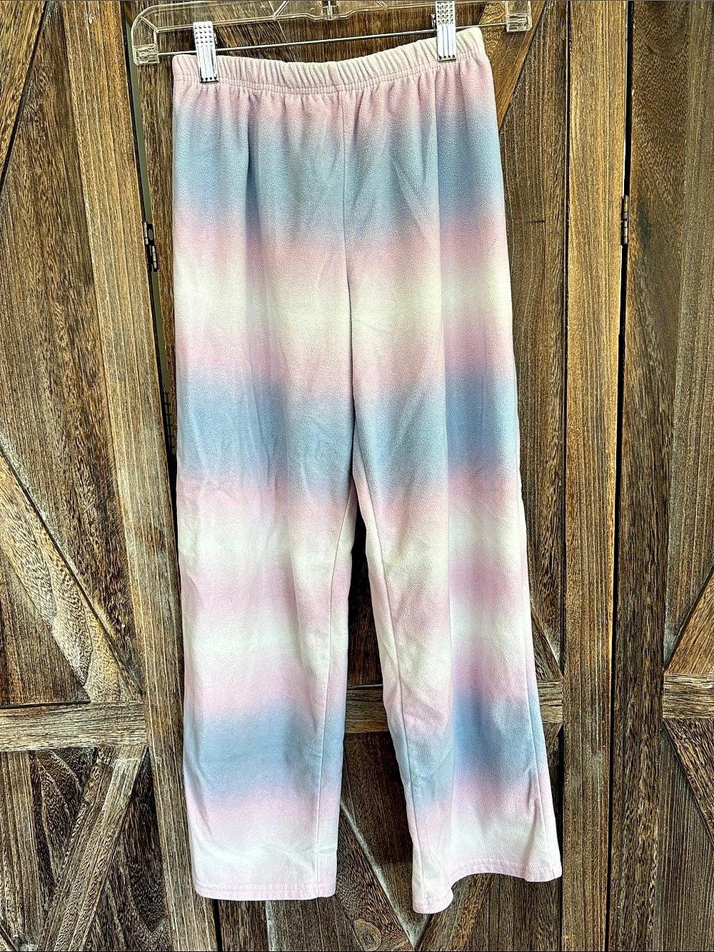 carter's Girls Tie-Dye Fleece Pants Blue & Pink Size 12/12A